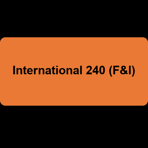 International 240 (F&I)